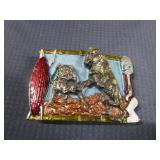 Cast Lion Belt Buckle