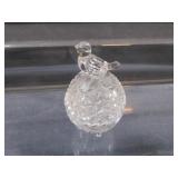 Fine Lead Glass Pitcher & Dishes