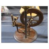 Spinning Wheel Lamp