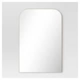 24" x 36" Infinity Mantle Mirror Brass - Threshold (6509)