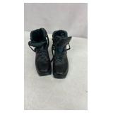 Two pair Nordic cross country ski boots