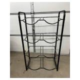 4-TIER 5-GALLON WATER BOTTLE STORAGE RACK, HOLDS 8 WATER COOLER JUGS, METAL FLOOR STAND *Stand Only!
