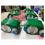 MSRP $1,500+ Lot of 6 Amvex Medical Oxygen Regulators 0–300 mmHg, O2 Tank Flow Control Valves w/ Gauge, EMS Hospital Respiratory Equipment, EXCELLENT WORKING CONDITION