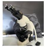 MSRP $2500 LW Scientific i4 Infinity Microscope Professional Lab Scope w/ Super Clear Optics LED Lighting Multiple Magnifications Includes Carry Case Perfect For vet labs, schools, biology study, stud