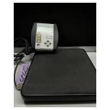 MSRP $1,200 DETECTO DR400-750 DIGITAL PLATFORM SCALE, 400 LB CAPACITY, SHIPPING, RECEIVING & MEDICAL USE, WORKS GREAT!