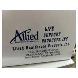 MSRP $5,000 Allied EPV200 Portable Emergency Transport Ventilator Package, WORKS GREAT!, Original Box, Manual, 10 New Patient Breathing Circuit Kits, Emergency Preparedness & Disaster Response *Re
