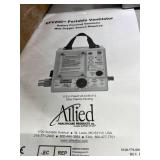 MSRP $5,000 Allied EPV200 Portable Emergency Transport Ventilator Package, WORKS GREAT!, Original Box, Manual, 10 New Patient Breathing Circuit Kits, Emergency Preparedness & Disaster Response *Re