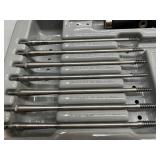 MSRP $6,000 STRYKER BIOABSORBABLE SCREW KIT 234-020-123, ORTHOPEDIC SPORTS MEDICINE INSTRUMENT SET, ACL/PCL LIGAMENT FIXATION SYSTEM, STERILIZATION TRAY, MISSING 1.0MM GUIDE WIRES, EXCELLENT CONDITION