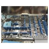 MSRP $20,000 BRAINLAB VECTORVISION KNEE NAVIGATION INSTRUMENT SYSTEM, COMPUTER-ASSISTED TOTAL KNEE REPLACEMENT SURGICAL SET, TRACKERS, CLAMPS & CASE, EXCELLENT CONDITION!