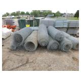 9 Rolls of Chain Link Fencing