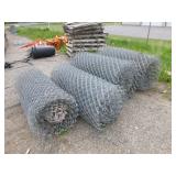 4 Rolls of Chain Link Fencing