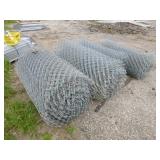 4 Rolls of Chain Link Fencing