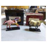 2 Westland "The Trail of Painted Ponies" Statues