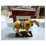 2 Westland "The Trail of Painted Ponies" Statues