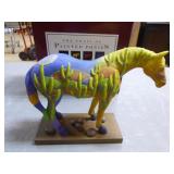 2 Westland "The Trail of Painted Ponies" Statues