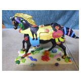 3 Westland "The Trail of Painted Ponies" Statues