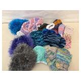 Handmade Child Size Mittens,Hats & Scarves