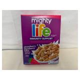 6x Qaker Mighty Life Cereal-Strawberry Blueberry Bliss