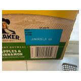 4x 18pk Quaker Instant Oats-Apples & Cinnamon