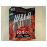 6x Jack Links Wild Chicken Sticks-Franks Red Hot