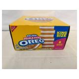12x  King Size Double Stuffed Golden Oreos