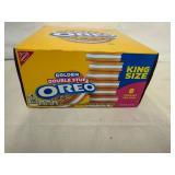 12x  King Size Double Stuffed Golden Oreos