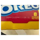 10 pkgs of 8 Golden Oreo Double Stuffed