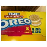 10 pkgs of 8 Golden Oreo Double Stuffed