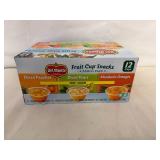 12x Delmonte Fruit Cup Snack Packs