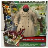 2014 Playmates TMNT Raph In Disguise Action Figure (New On Card)