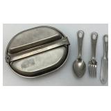 Vintage U.S. Military Mess Kit