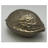 Vintage Metal Nut Shaped Nut Cracker 3" x 3 1/2" x 5"