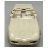 1991 AMT Ertl Promo Car Corvette Convertible Cascade White (New Old Stock)