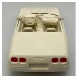 1991 AMT Ertl Promo Car Corvette Convertible Cascade White (New Old Stock)