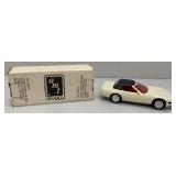 1992 AMT Ertl Promo Car Special Edition 1 Millionth Corvette Convertible Artic White (New Old Stock)