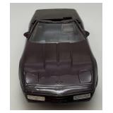 1992 AMT Ertl Promo Car Corvette Convertible Black Rose Metallic (New Old Stock)