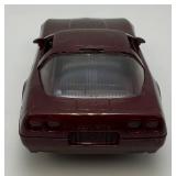 1993 AMT Ertl Promo Car 40TH Anniversary Corvette Convertible1 Ruby Red Mettallic (New Old Stock)