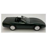 1994 AMT Ertl Promo Car Corvette Convertible Polo Green Mettallic (New Old Stock)