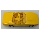 1995 AMT Ertl Promo Car Corvette Convertible Yellow (New Old Stock)