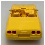 1995 AMT Ertl Promo Car Corvette Convertible Yellow (New Old Stock)