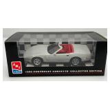 1996 AMT Ertl Promo Car Corvette Convertible Collector Edition Sebring Silver (New Old Stock)