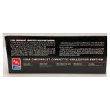 1996 AMT Ertl Promo Car Corvette Convertible Collector Edition Sebring Silver (New Old Stock)