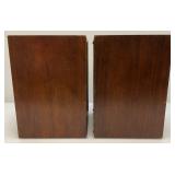 Vintage Wood Panasonic Re-7070 Speakers 8 1/2" x  9" x !2"
