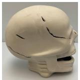 Large Vintage Ceramic Skull 6" x 8" x 9"