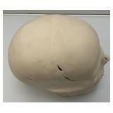 Large Vintage Ceramic Skull 6" x 8" x 9"