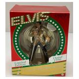 Elvis Presley Carlton Limited Edition Ornament Plays "Santa Bring My baby back" (New Old Stock)