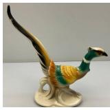 Vintage MCM Royal Copley Pheasant Statue 9" x 10" x 3"