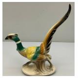 Vintage MCM Royal Copley Pheasant Statue 9" x 10" x 3"