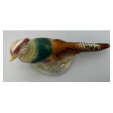 Vintage MCM Royal Copley Pheasant Statue 2" x 5" x 7"