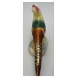 Vintage MCM Royal Copley Pheasant Statue 2" x 5" x 7"